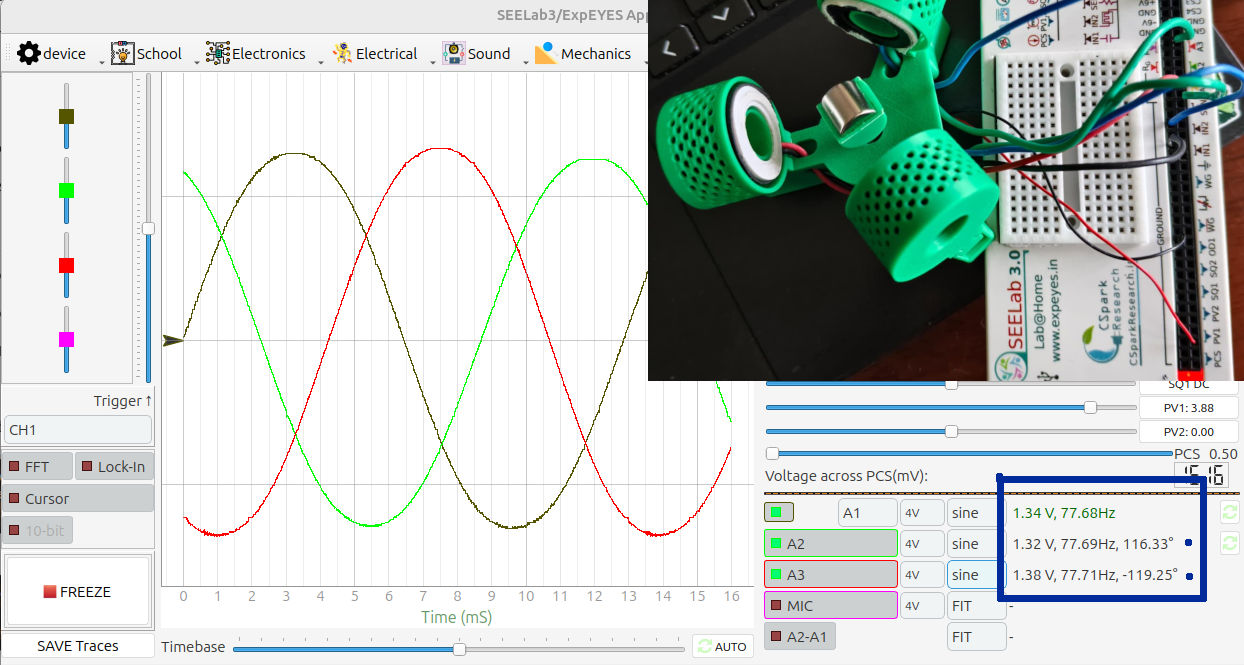 3 Phase AC Generator