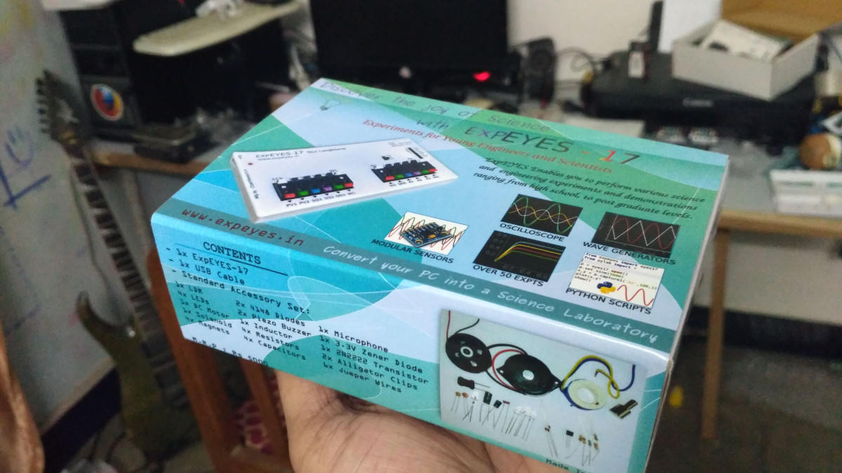 Development History of ExpEYES-17 / SEELab-3